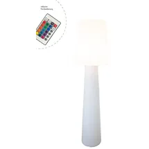 8 seasons DESIGN Stehlampe 160 cm Kunststoff 1 Stück weiß