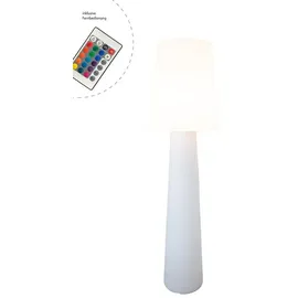 8 seasons DESIGN Stehlampe 160 cm Kunststoff 1 Stück weiß