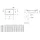 Villeroy & Boch Loop & Friends Unterbauwaschtisch 67,5 x 45 cm 4A5801R7