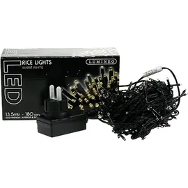 Lumineo Kaemingk Lichterkette LED Basic 180 LED, warmweiß