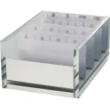 Maul AcrylVisitenkartenbox/1966305 11,4x7,1x7,5 cm glasklar