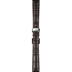 Tissot - Leder Lederarmband Le Locle 14mm T600043485 - alligator-prägung,braun,rind
