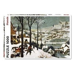 Piatnik Puzzle 5523 – Bruegel: Jäger im Schnee – Puzzle, 1000 Teile, 1000 Puzzleteile bunt