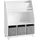 SoBuy Kinderregal KMB34 63 x 80 x 28 cm MDF weiß
