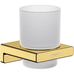 hansgrohe AddStoris Zahnputzbecher, Accessoires, polished gold optic