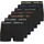 JACK & JONES Jungen Jacbasic 7 Pack Noos Jnr Trunks, Schwarz, 176 EU