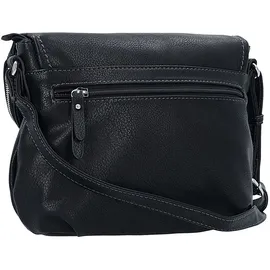 Tom Tailor Lari Damen Umhängetasche Crossbody Bag Mittelgroß Schwarz