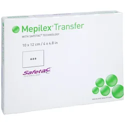 Mepilex Trans Wund 10x12cm