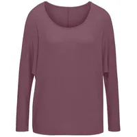 LASCANA Langarmshirt Damen berry Gr.48/50