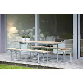JAN KURTZ Jever Gartentisch 220 x 70 x 74 cm natur