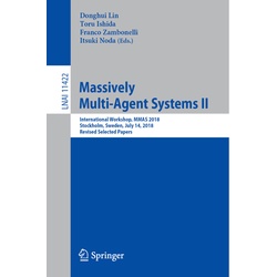 Massively Multi-Agent Systems Ii, Kartoniert (TB)