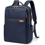 GOLF QUALITY Rucksack Damen, Rucksack mit Laptop Fach,Herren Laptop Rucksack Wasserdicht, Schultasche Backpack Women Elegant Casual Daypack, Aebeitsrucksack, 14 Zoll,Marineblau