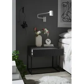 Möbel Boss Nachtschrank MARLE 60 x 51,7 x 38,5 cm Grau