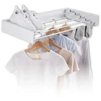 EasyMaxx Wandwäschetrockner klappbar - 80 x 10,5 x 2,3