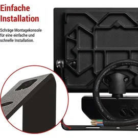 EMOS Tambo mit Bewegungsmelder 20 W 2000 lm schwarz