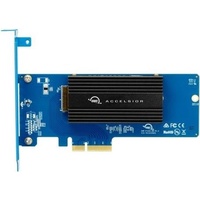OWC Accelsior 1M2 4 TB, SSD - blau/schwarz, PCIe 4.0 x4, NVMe 1.3, AIC