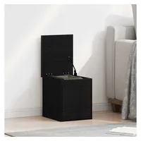 vidaXL Aufbewahrungsbox 30 x 35 x 35 cm 1-tlg. schwarz