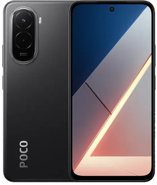 XIAOMI Poco M7 Smartphone 8 GB + 256 GB, 6,9 Zoll FHD+ 144 Hz Display, Auflösung 2340 × 1080, Snapdragon 685, 50 MP AI-Dualkamera, 7000 mAh, 33 W Schnellladefunktion, Bluetooth