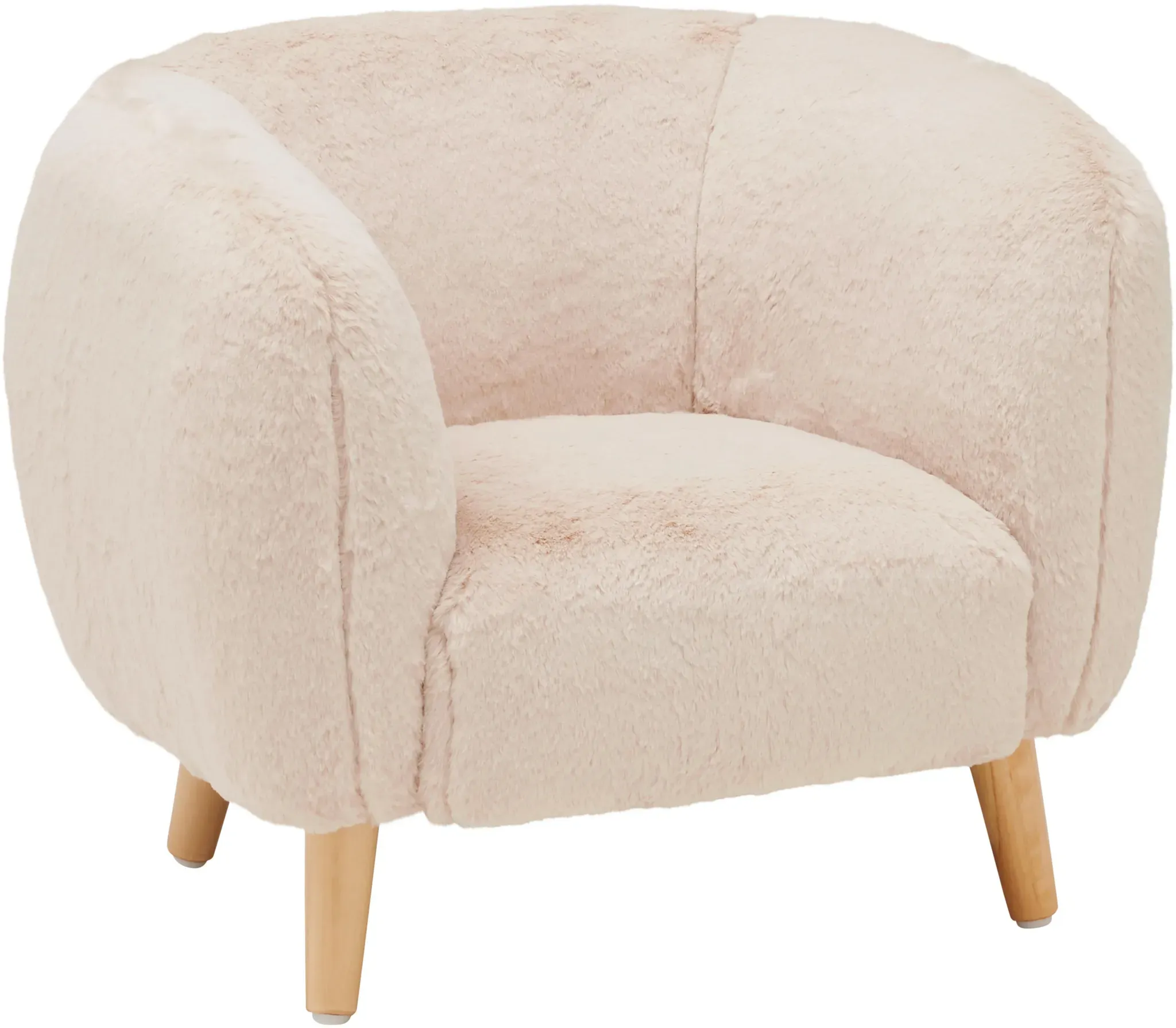 Kindersessel Fluffy Beige