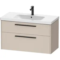 Duravit D-Code Waschtischunterschrank 2, Auszüge, DC46730BD910000,