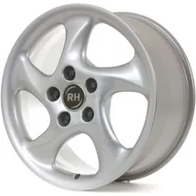 RH ALURAD AH Turbo 8,5 x 18 5 x 130 ET52 Silber