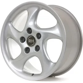 RH ALURAD AH Turbo 8,5 x 18 5 x 130 ET52 Silber