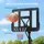 sportnow Basketballkorb Outdoor Schwarz 230 - 305 cm