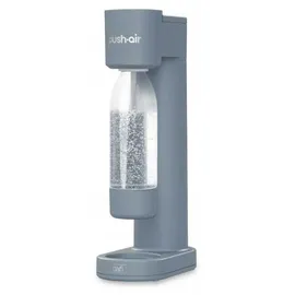 DAFI PushAir Saturator mit CO2-Kartusche + 0,7l Flasche Grau