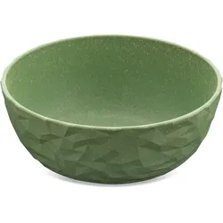 Schale KOZIOL "CLUB BOWL", grün, B:16cm H:6cm T:16cm, Kunststoff, Schüsseln, Plastikschüssel, biozirkulärem Material,spülmaschinengeeignet,melaminfrei,recycelbar