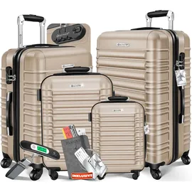 Kesser Koffer-Set 4-tlg. beige