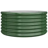 vidaXL Pflanzkübel 80 x 80 x 36 cm Grün