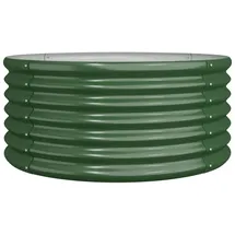 vidaXL Pflanzkübel 80 x 80 x 36 cm Grün