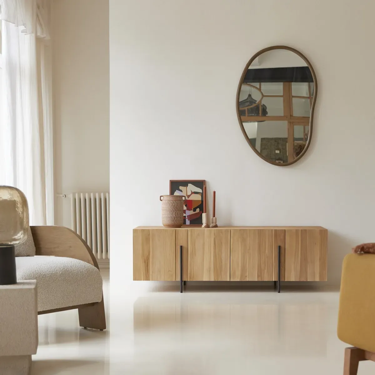Sideboard Honorine aus Teakholz 165