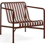 HAY Palissade Lounge Chair Low Sessel rot