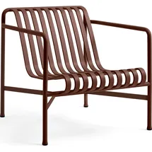 HAY Palissade Lounge Chair Low Sessel rot