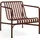 HAY Palissade Lounge Chair Low Sessel rot