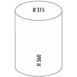 Wesco Rondo 13 l Weiß