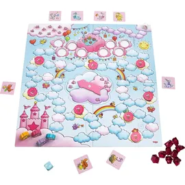 HABA Einhorn Glitzerglück – Eine Party für Rosalie – Kooperatives Lauf- und Sammelspiel