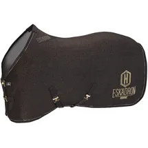 eskadron heritage Heritage Abschwitzdecke Jersey Sparkle 145 cm Black Truffle