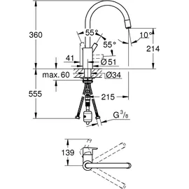 Grohe Feel chrom 32671002