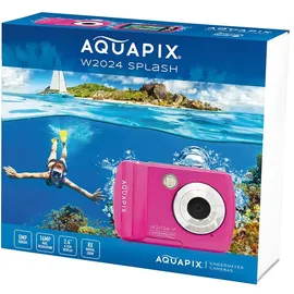 Easypix Aquapix W2024 Splash rosa Kinder-Kamera