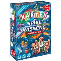JUMBO Spiele Jumbo 1110100247 - Spiel des Wissens Rund um die Welt Kartenspiel