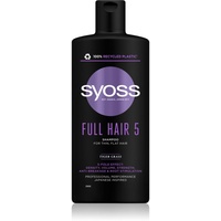 Syoss Full Hair 5 Shampoo 440 ml Shampoo mit fünffacher Wirkung für schwaches und schütteres Haar für Frauen