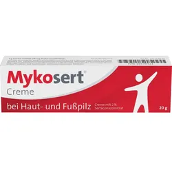 MYKOSERT Creme bei Haut- und Fußpilz 20 g