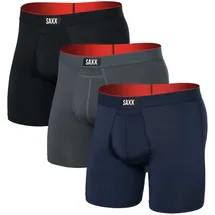 SAXX Underwear Saxx Multi-Sport Mesh x3 vêtement running homme - Noir - S