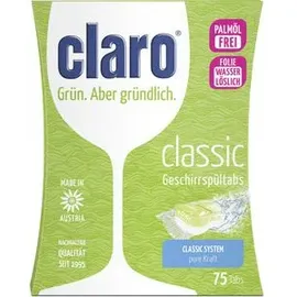 Claro Classic Geschirrspültabs 75 St.