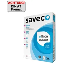 Saveco Kopierpapier A3 80 g/m2 500 Blatt