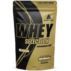 Peak - Whey Protein Selection - 900g Beutel Geschmacksrichtung Vanille