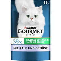 Purina Gourmet Perle Erlesene Streifen mit Kalb und Gemüse 26 x 85 g