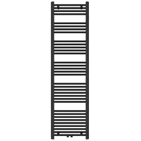 doporro Design Badheizung gerade 180x50cm Anthrazit Röhrenheizkörper Horizontal Mittelanschluss Badheizkörper